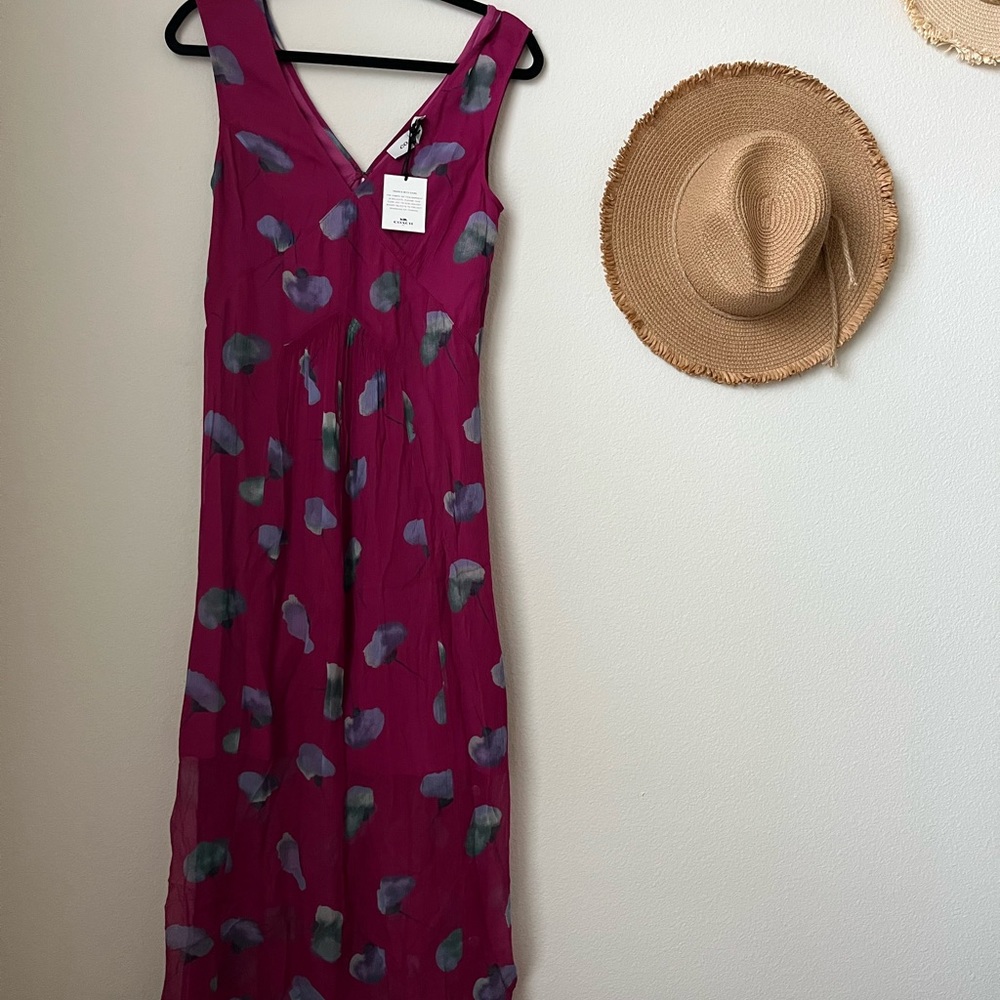 NWT Coach Silk Dress, Size 00